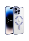 Apple iPhone 14 Pro Max Kılıf Kamera Korumalı M-safe Wireless Şarj Özellikli Zore Demre Kapak