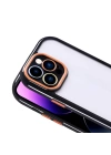 Apple iPhone 14 Pro Max Kılıf Kamera Korumalı Renkli Kenar ve Çerçeve Tasarımlı Zore Vitamin Kapak