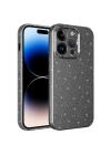 Apple iPhone 14 Pro Max Kılıf Kamera Korumalı Simli Lüks Zore Koton Kapak