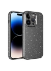 Apple iPhone 14 Pro Max Kılıf Kamera Korumalı Simli Lüks Zore Koton Kapak
