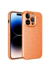 Apple iPhone 14 Pro Max Kılıf Kamera Korumalı Simli Lüks Zore Koton Kapak