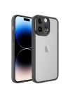 Apple iPhone 14 Pro Max Kılıf Kamera Korumalı Transparan Zore Post Kapak