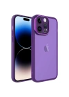 Apple iPhone 14 Pro Max Kılıf Kamera Korumalı Transparan Zore Post Kapak