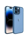 Apple iPhone 14 Pro Max Kılıf Kamera Korumalı Transparan Zore Post Kapak