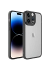 Apple iPhone 14 Pro Max Kılıf Kamera Korumalı Transparan Zore Post Kapak