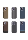 Apple iPhone 14 Pro Max Kılıf M-safe Şarj Özellikli Karbon Fiber Görünümlü Zore Gros Kapak