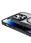 Apple iPhone 14 Pro Max Kılıf M-safe Şarj Özellikli Mat Arka Yüzey Zore Sio Kapak