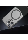 Apple iPhone 14 Pro Max Kılıf M-Safe Şarj Özellikli Mıknatıslı Zore Duble Kapak