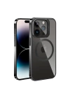 Apple iPhone 14 Pro Max Kılıf M-safe Şarj Özellikli Standlı Zore Klon Kapak
