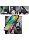 Apple iPhone 14 Pro Max Kılıf M-safe Şarj Özellikli Standlı Zore Samara Kapak