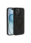 Apple iPhone 14 Pro Max Kılıf M-Safe Şarj Özellikli Zore Aris Silikon Kapak