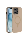 Apple iPhone 14 Pro Max Kılıf M-Safe Şarj Özellikli Zore Aris Silikon Kapak
