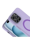 Apple iPhone 14 Pro Max Kılıf M-Safe Şarj Özellikli Zore Aris Silikon Kapak