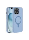 Apple iPhone 14 Pro Max Kılıf M-Safe Şarj Özellikli Zore Aris Silikon Kapak
