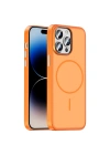 Apple iPhone 14 Pro Max Kılıf M-Safe Şarj Özellikli Zore Lora PC Kapak