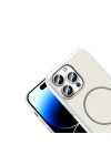 Apple iPhone 14 Pro Max Kılıf M-Safe Şarj Özellikli Zore Lora PC Kapak