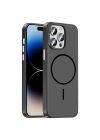 Apple iPhone 14 Pro Max Kılıf M-Safe Şarj Özellikli Zore Lora PC Kapak