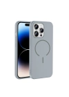 Apple iPhone 14 Pro Max Kılıf M-safe Şarj Özellikli Zore Meta Kapak