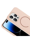 Apple iPhone 14 Pro Max Kılıf M-safe Şarj Özellikli Zore Meta Kapak