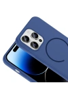 Apple iPhone 14 Pro Max Kılıf M-safe Şarj Özellikli Zore Meta Kapak
