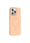 Apple iPhone 14 Pro Max Kılıf M-safe Şarj Özellikli Zore Ruby Sert Kapak