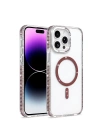 Apple iPhone 14 Pro Max Kılıf M-safe Şarj Özellikli Zore Tera Silikon Kapak