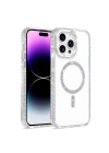Apple iPhone 14 Pro Max Kılıf M-safe Şarj Özellikli Zore Tera Silikon Kapak