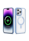 Apple iPhone 14 Pro Max Kılıf M-safe Wireless Şarj Özellikli Silikon Zore Ege Kapak