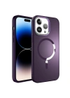 Apple iPhone 14 Pro Max Kılıf M-safe Wireless Şarj Özellikli Zore Stil Kapak