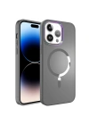Apple iPhone 14 Pro Max Kılıf M-safe Wireless Şarj Özellikli Zore Stil Kapak
