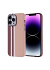 Apple iPhone 14 Pro Max Kılıf M-safe Şarj Özellikli Karbon Fiber Görünümlü Zore Nekst Kapak