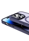 Apple iPhone 14 Pro Max Kılıf M-safe Şarj Özellikli Mat Arka Yüzey Zore Sio Kapak