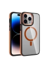 Apple iPhone 14 Pro Max Kılıf M-safe Şarj Özellikli Mat Görünümlü Zore Solo Kapak