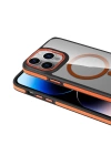 Apple iPhone 14 Pro Max Kılıf M-safe Şarj Özellikli Mat Görünümlü Zore Solo Kapak
