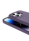 Apple iPhone 14 Pro Max Kılıf M-safe Şarj Özellikli Sıvı Teknolojili Silinebilir Sert Zore Kivi Kapak