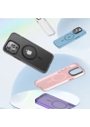 Apple iPhone 14 Pro Max Kılıf Mat Arka Yüzey Wireless Şarj Özellikli Zore Locik Kapak