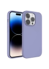 Apple iPhone 14 Pro Max Kılıf Sıvı Teknolojili Silinebilir Sert Zore Kivi Kapak