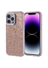 Apple iPhone 14 Pro Max Kılıf Taşlı Tasarımlı Zore Kapi Kapak