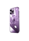 Apple iPhone 14 Pro Max Kılıf Wireless Şarj Özellikli Sert PC Zore Riksos M-safe Kapak