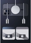 Apple iPhone 14 Pro Max Kılıf Wireless Şarj Özellikli Zore Hibrit M-safe Kapak