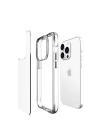 Apple iPhone 14 Pro Max Kılıf Zore Şeffaf Ultra İnce Airbag Tasarımlı Okka Kapak