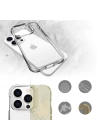 Apple iPhone 14 Pro Max Kılıf Zore Şeffaf Ultra İnce Airbag Tasarımlı Okka Kapak