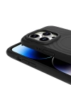 Apple iPhone 14 Pro Max M-safe Şarj Özellikli Airbagli Mat Görünümlü Zore Hepi Kapak