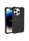 Apple iPhone 14 Pro Max M-safe Şarj Özellikli Airbagli Mat Görünümlü Zore Hepi Kapak
