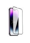 Apple iPhone 14 Pro Max ​​​​​​​​​​​​Zore Darbeye Dayanıklı Anti Statik Temperli Cam Ekran Koruyucu
