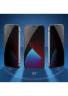 Apple iPhone 14 Pro Max Zore Kolay Uygulama Aparatlı 5D Magic Privacy Glass Hayalet Cam Ekran