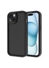 Apple iPhone 15 Kılıf Kamera Korumalı Zore Ananas Kapak