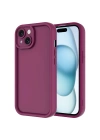 Apple iPhone 15 Kılıf Kamera Korumalı Zore Ananas Kapak