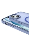 Apple iPhone 15 Kılıf M-safe Şarj Özellikli Mat Arka Yüzey Zore Sio Kapak