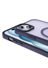 Apple iPhone 15 Kılıf M-safe Şarj Özellikli Mat Arka Yüzey Zore Sio Kapak